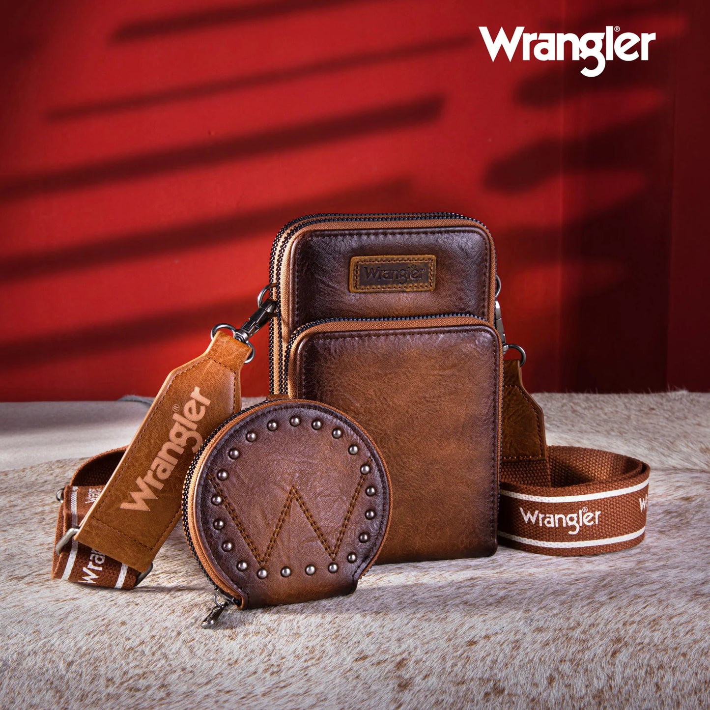 Wrangler Crossbody Cell Phone Purse
