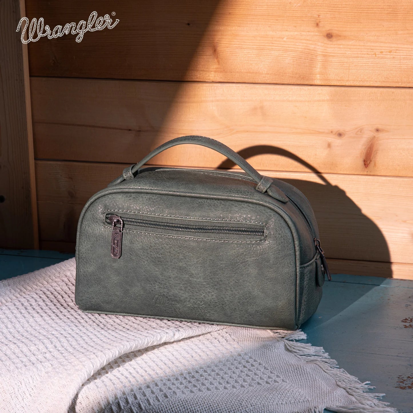 Wrangler Embroidered Travel Bag