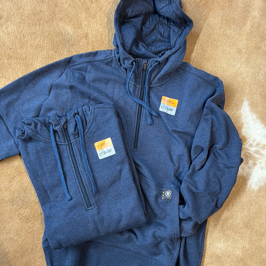 Rebar Workman Hoodie 1/4 zip 10041412