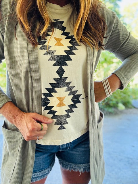 Aztec Mineral Wash Tee