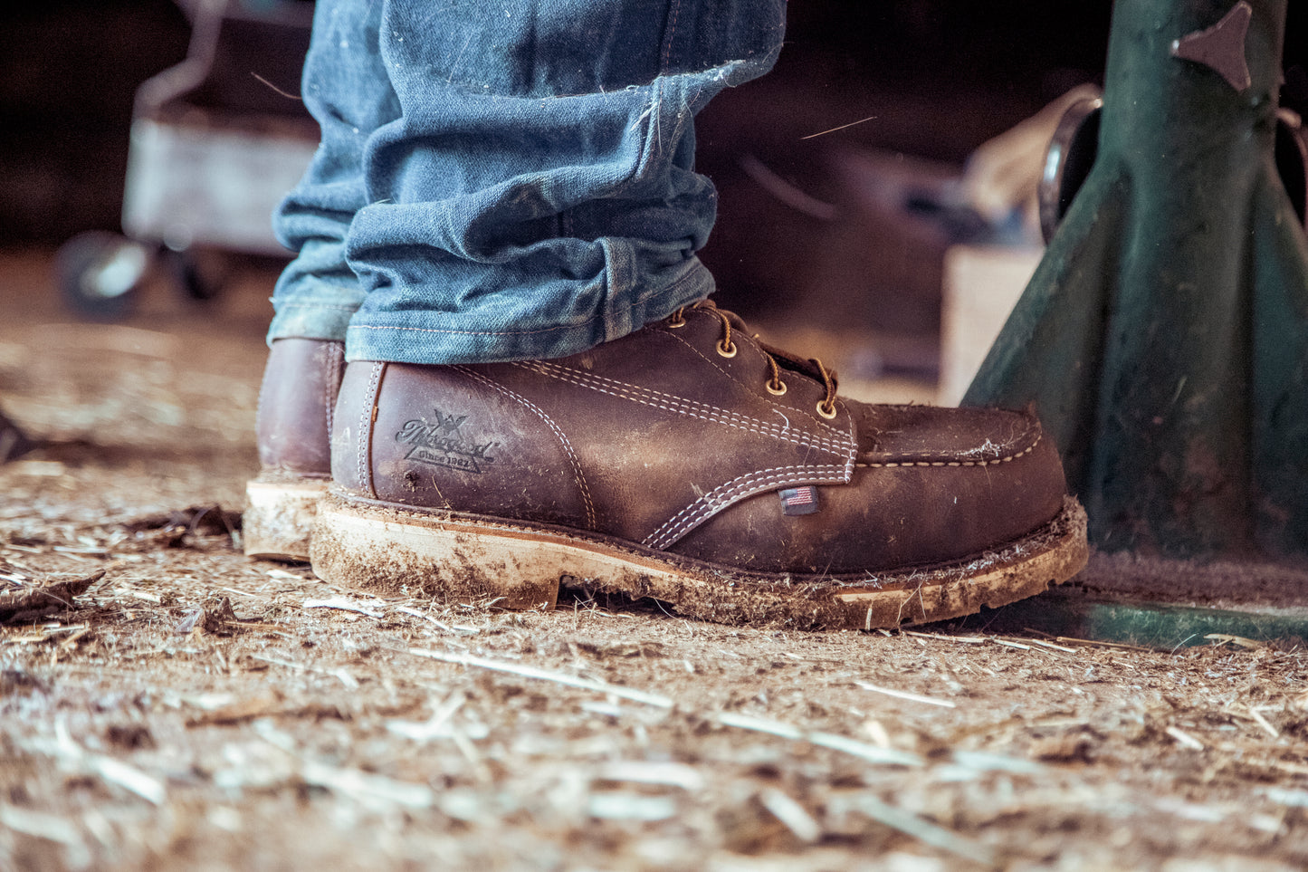 804-4378 Thorogood 8" Steel Toe Work Boot (U.S.A.)