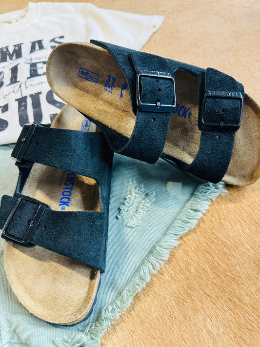 Arizona Blk Suede
