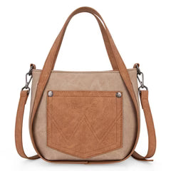 W Stitch in Tan