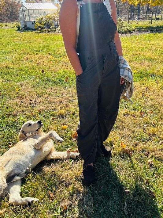 Vintage Corduroy Bibs