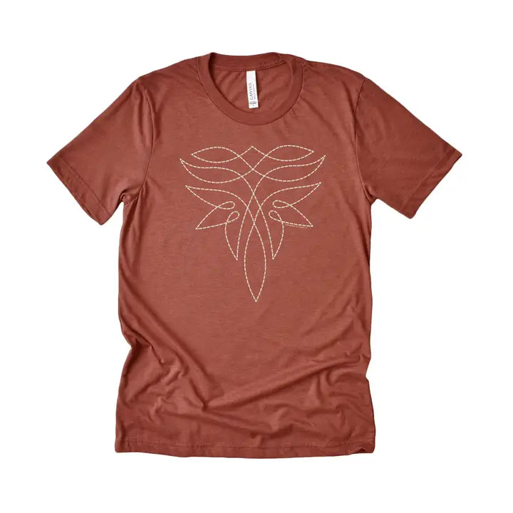 Cowgirl Bootstitch Tee