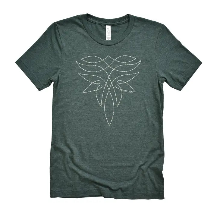 Cowgirl Bootstitch Tee
