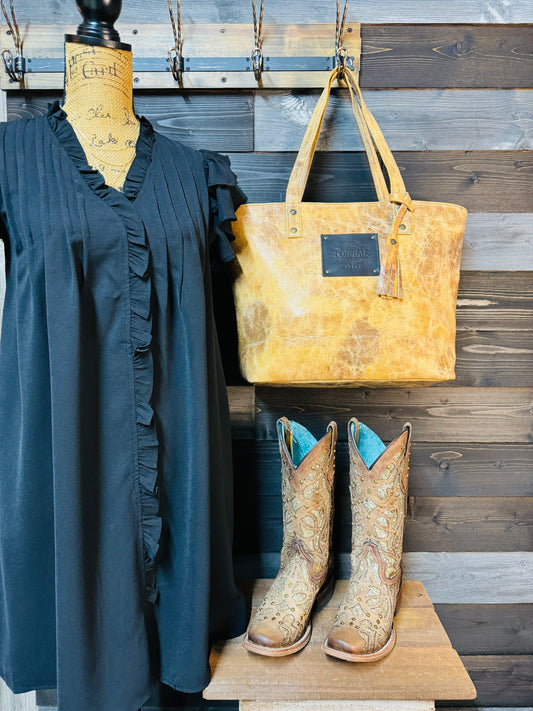 Corral Tote Lt Brn D1289