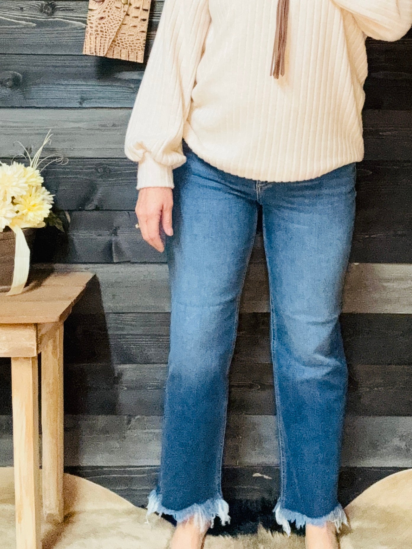 Cropped Denim