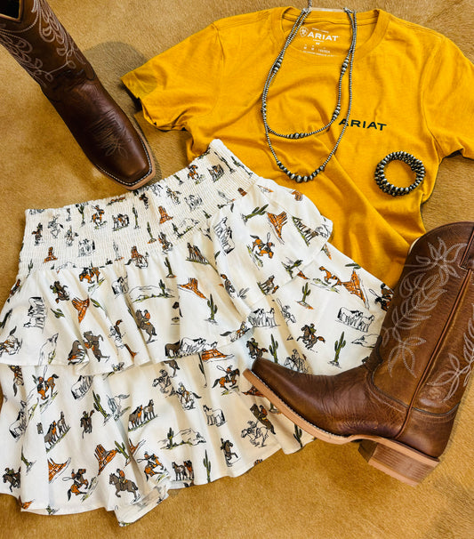 HiLo Desert Cowgirl Skirt