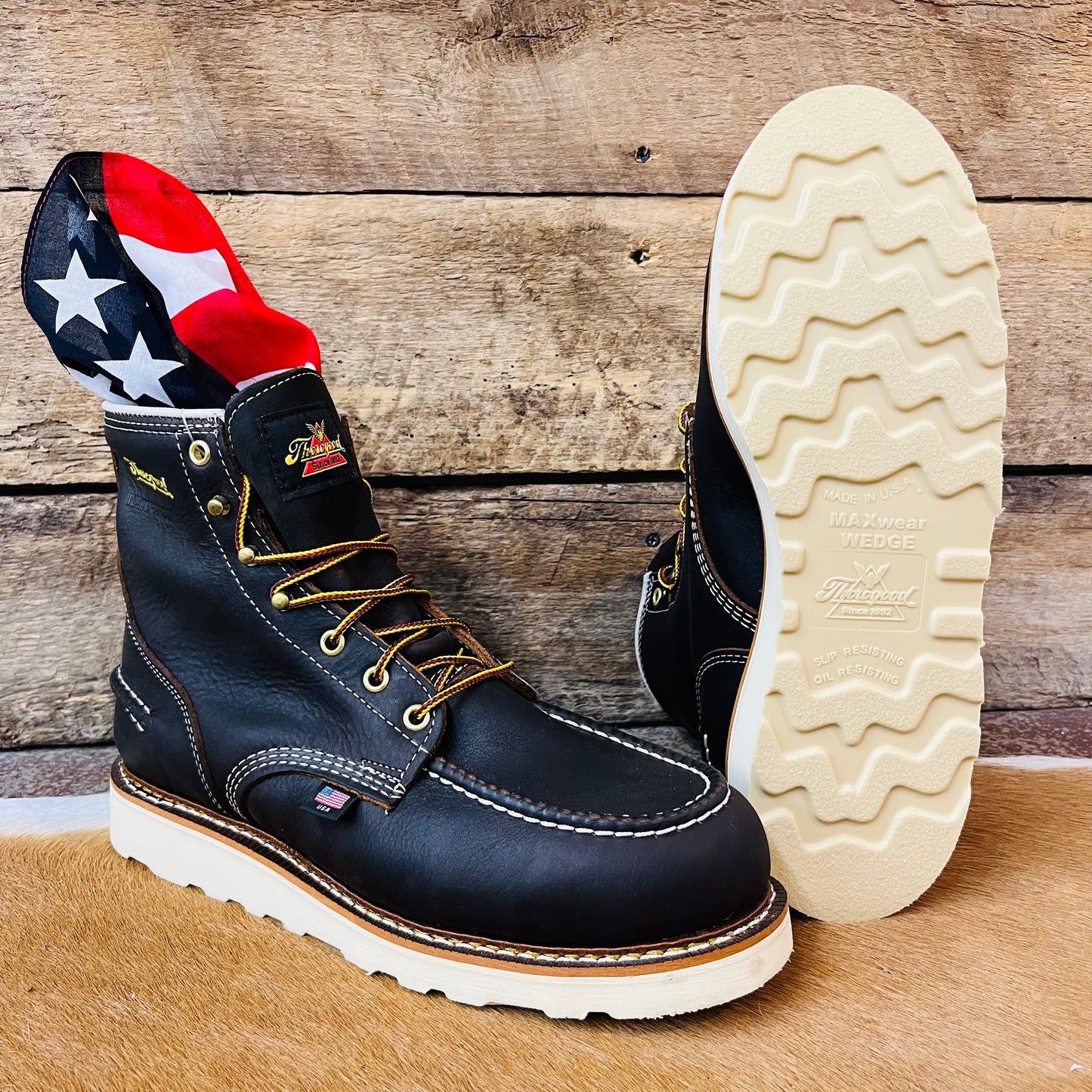 Thorogood 814-3600 1957 6" Moc Toe