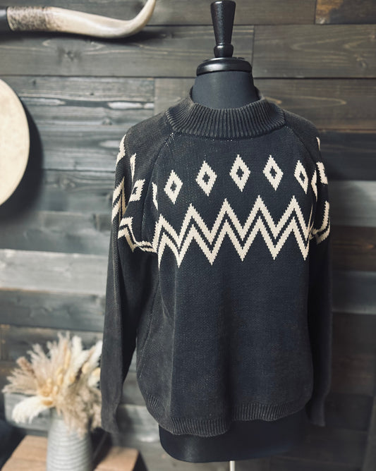 Nordic Jacquard Raglan