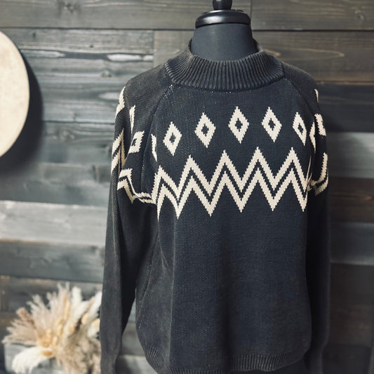 Nordic Jacquard Raglan