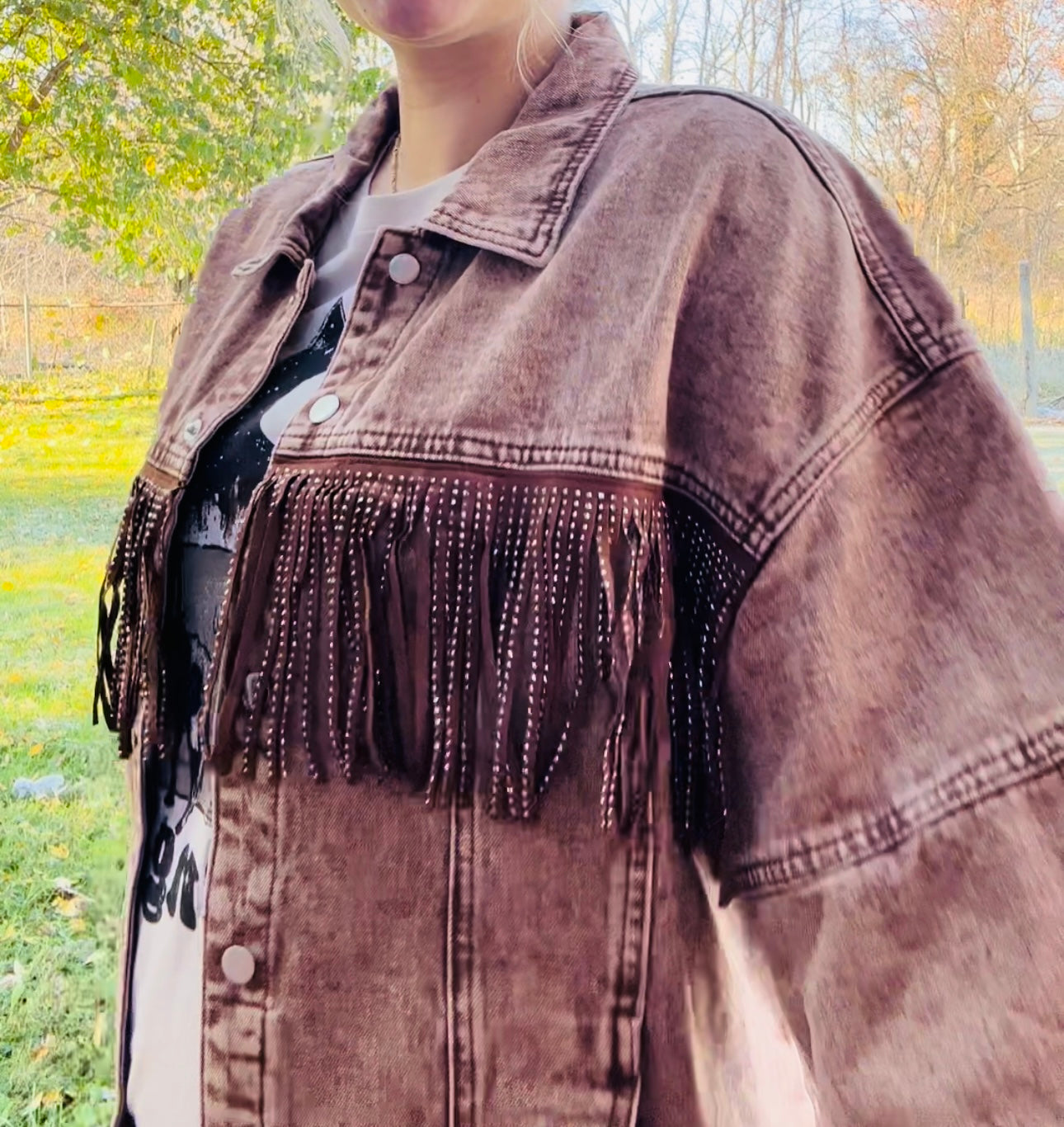 Rhinestone Fringe