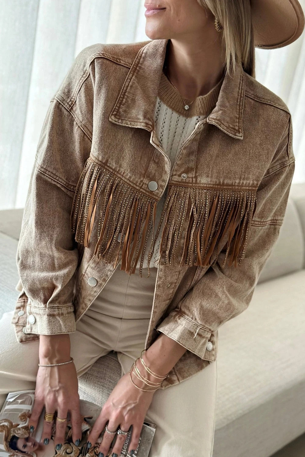 Rhinestone Fringe