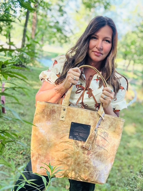 Corral Tote Lt Brn D1289