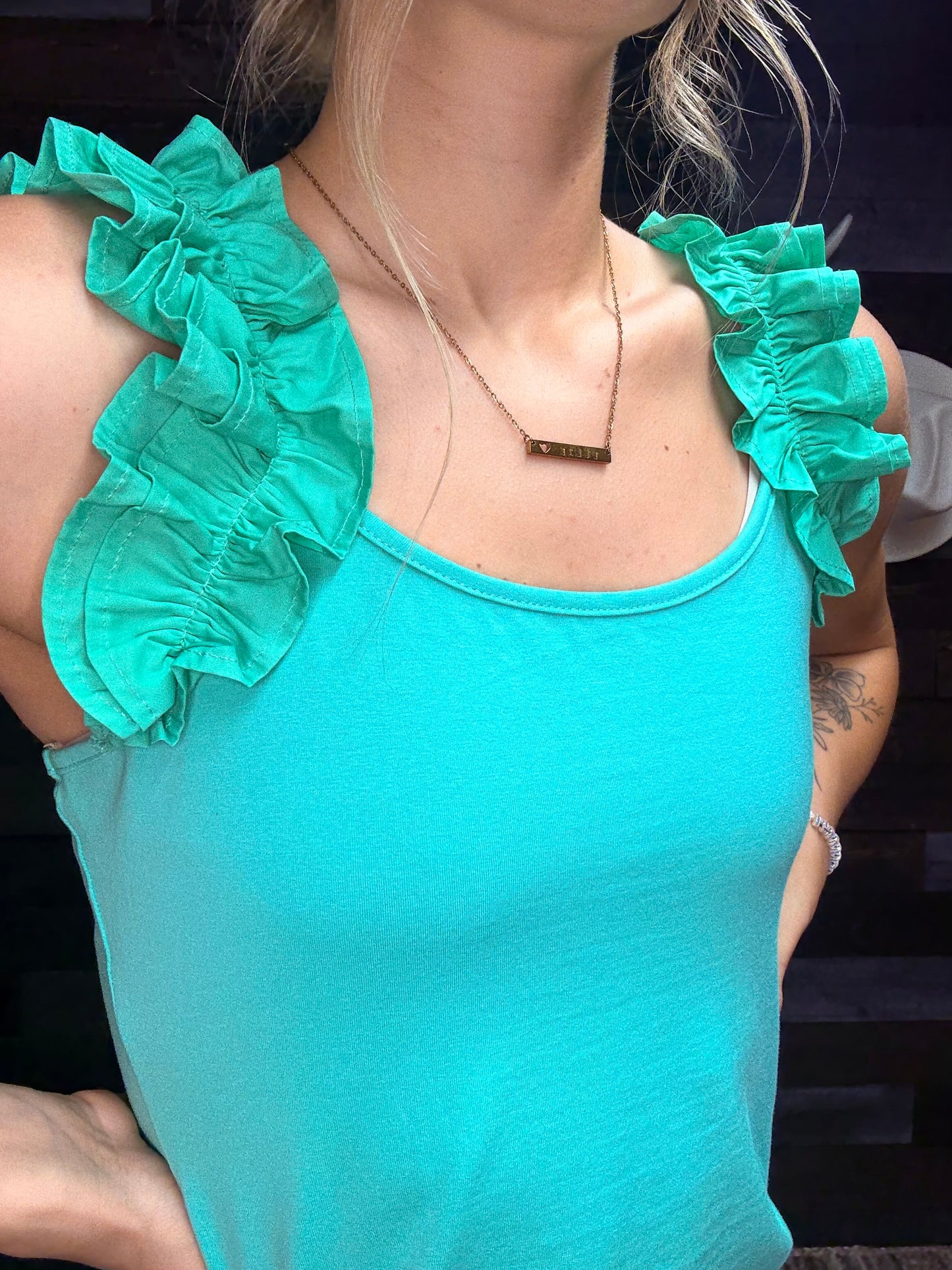 Ruffled