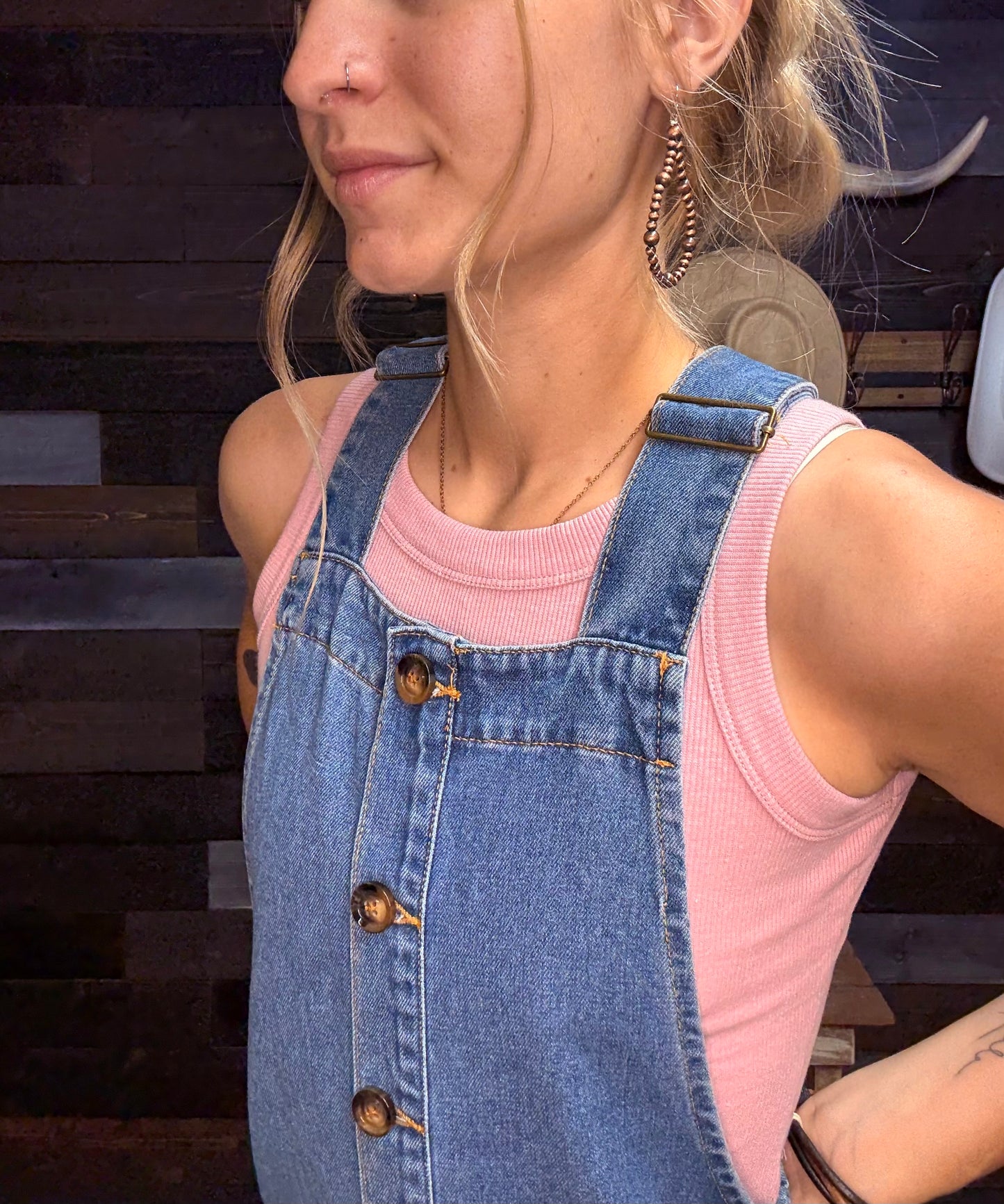 Dusk Denim Mini Dress