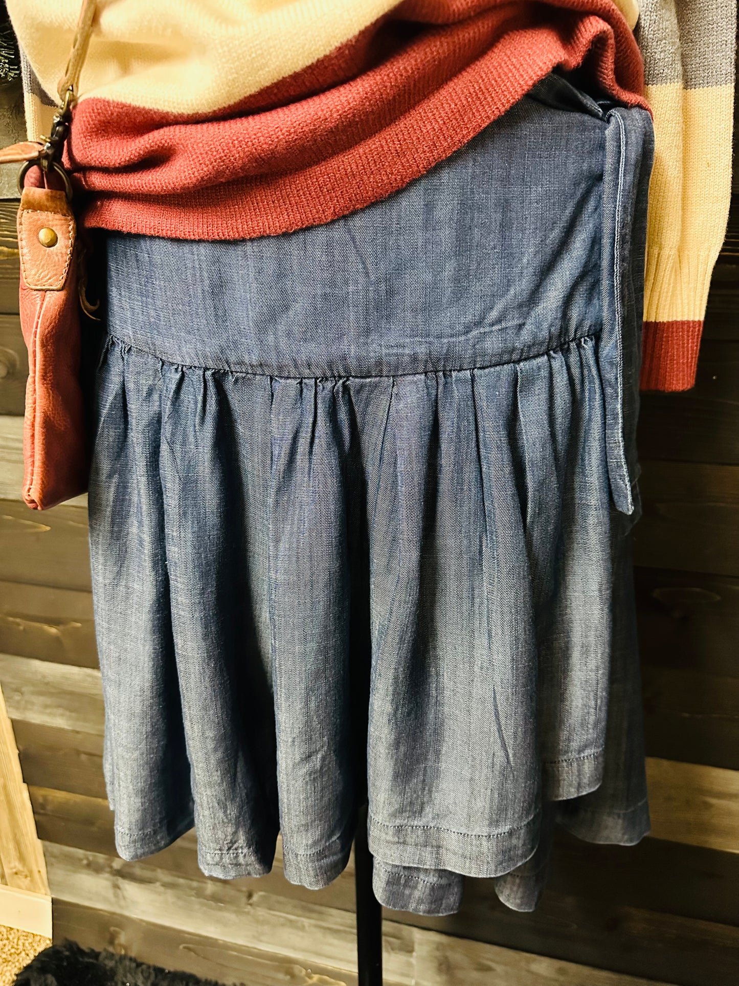 Ol Glory Denim Skirt