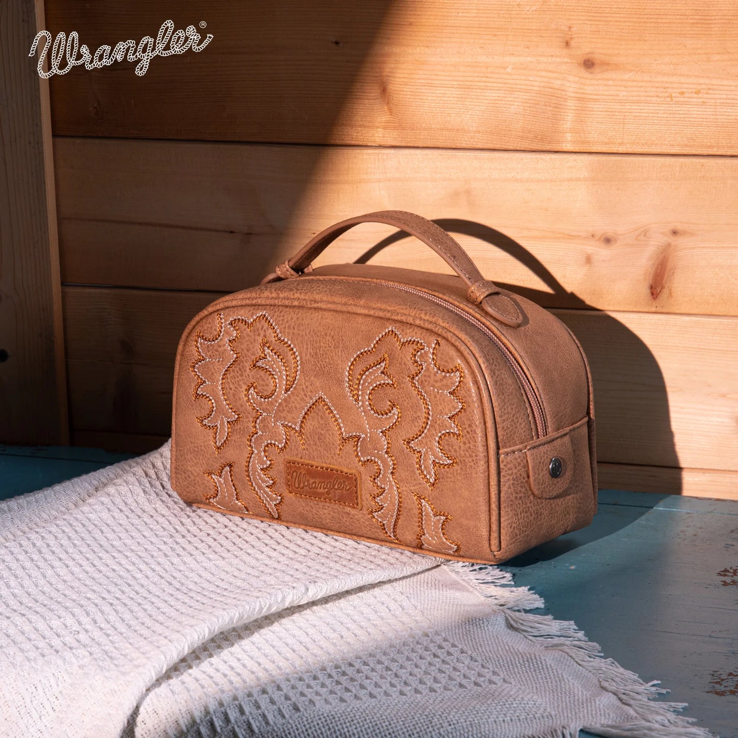 Wrangler Embroidered Travel Bag