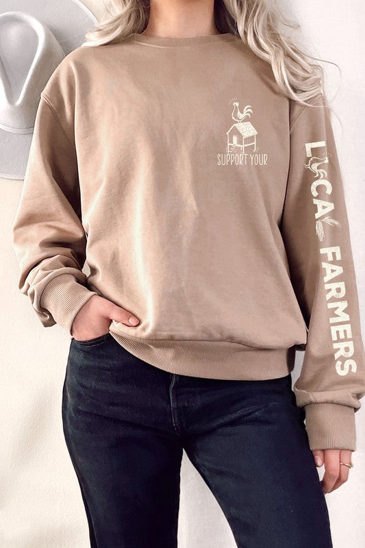 Local Farmers Crewneck