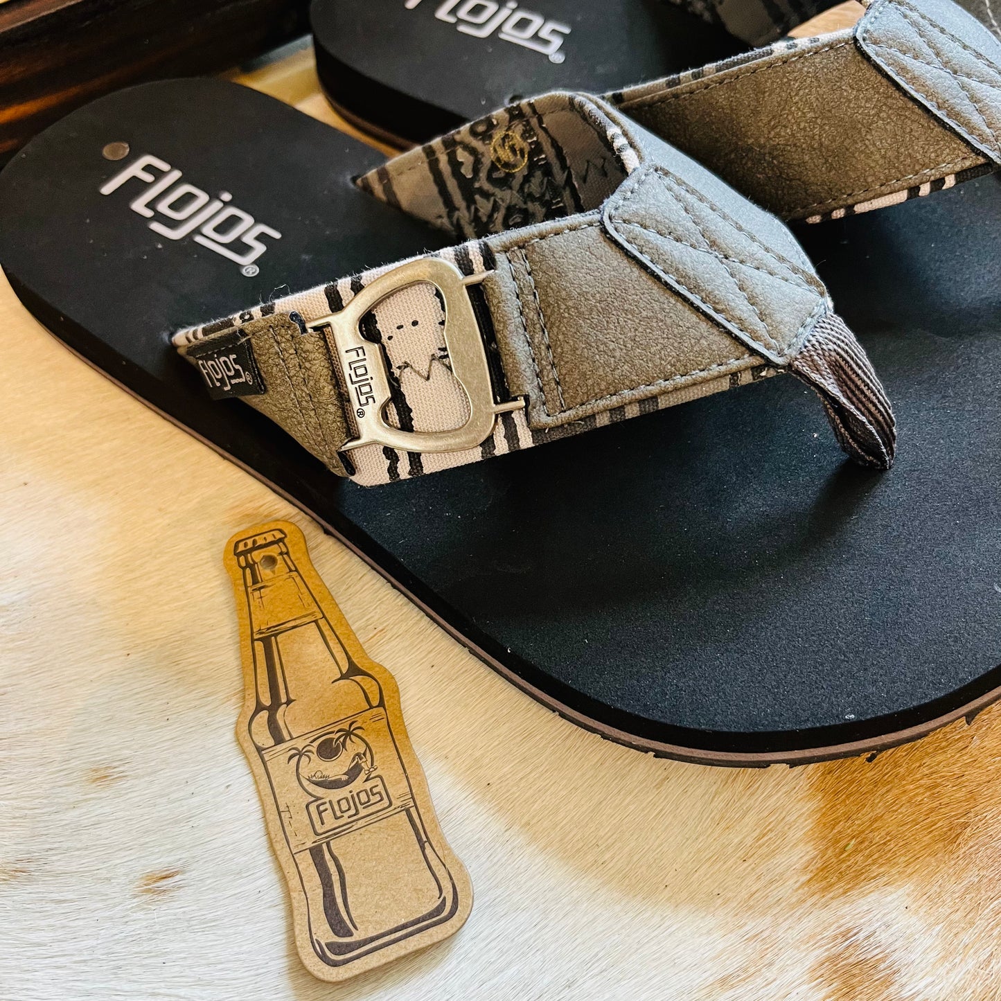 785 BLK/GRAY ESTILER FLOJOS