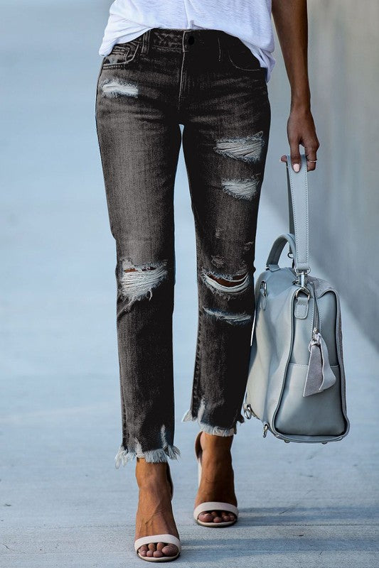 Black Washed Denim
