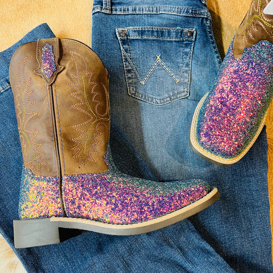 Ariel Glitter Boot