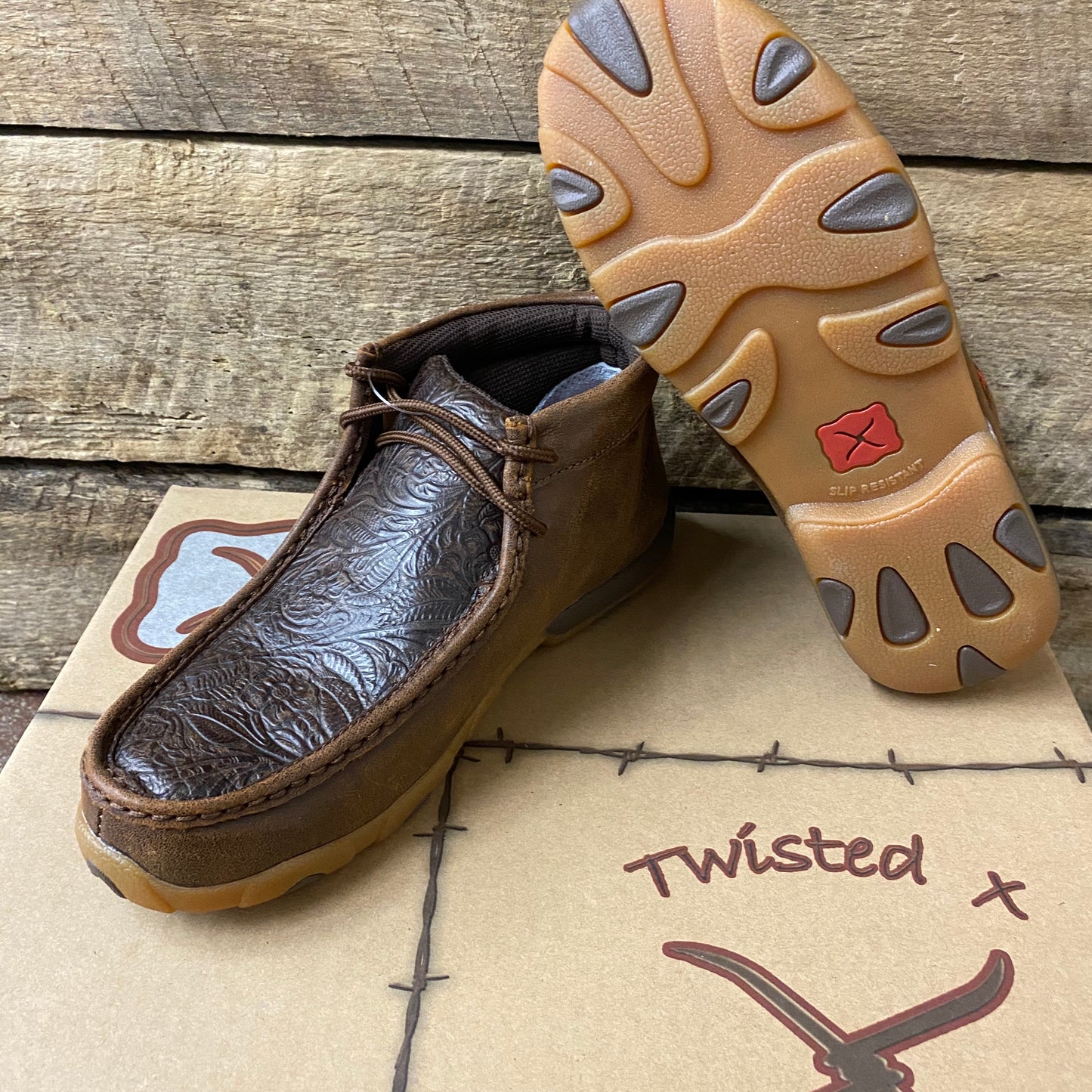 WDM0079 Twisted X Driving Moccasin