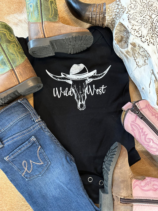 Wild West Graphic Onesie
