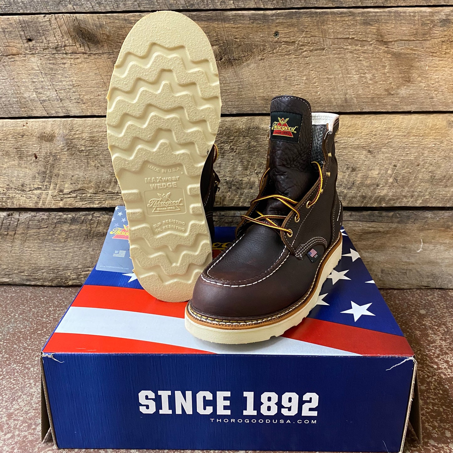 Thorogood 814-3600 1957 6" Moc Toe