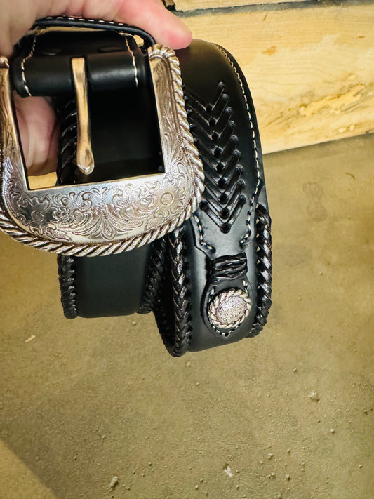 The Black Cowboy Belt N2475601