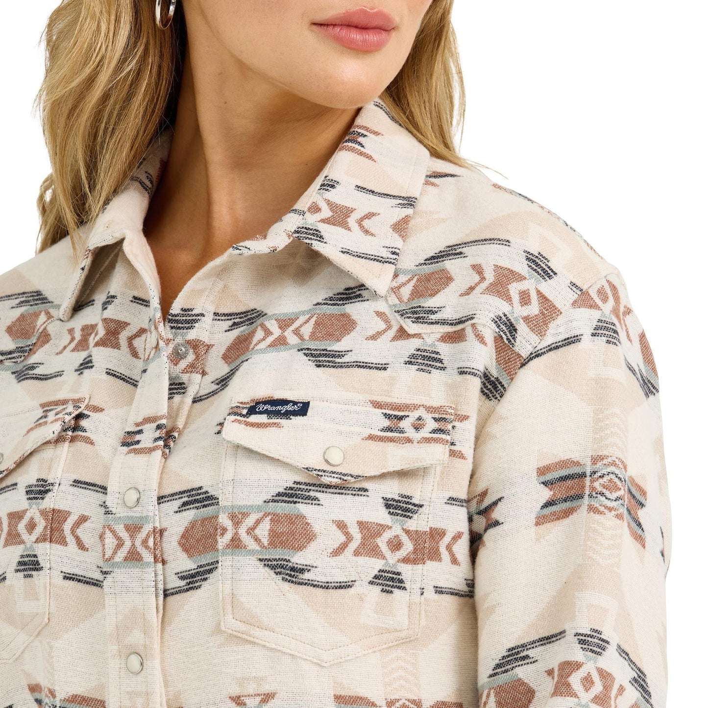 Punchy Retro Shacket