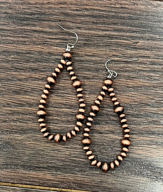 copper Navajo pearls