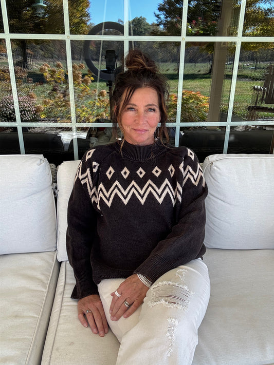 Nordic Jacquard Raglan