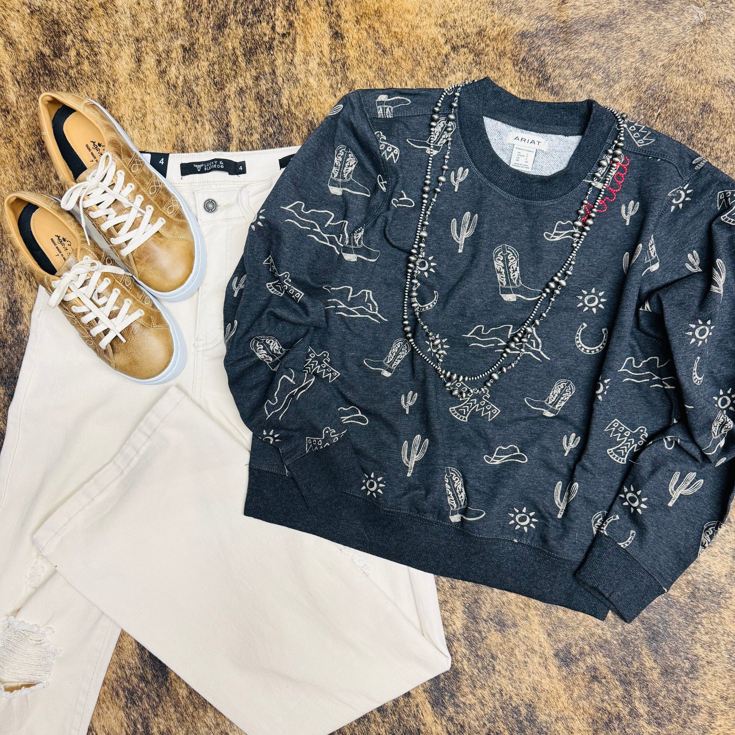 Western Vibes Crewneck