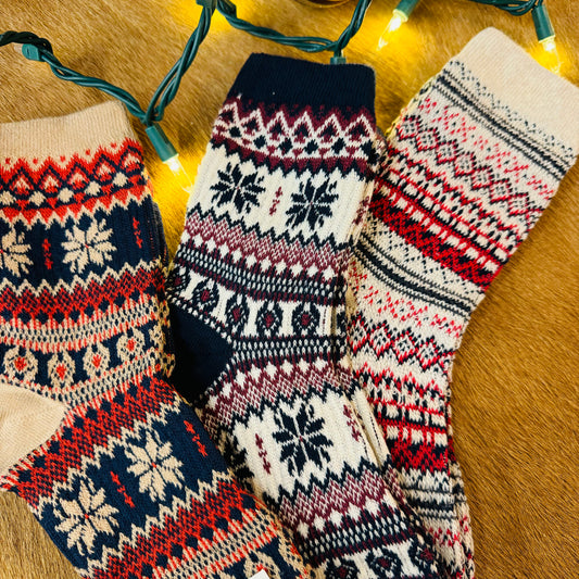 Festive Cozy Socks