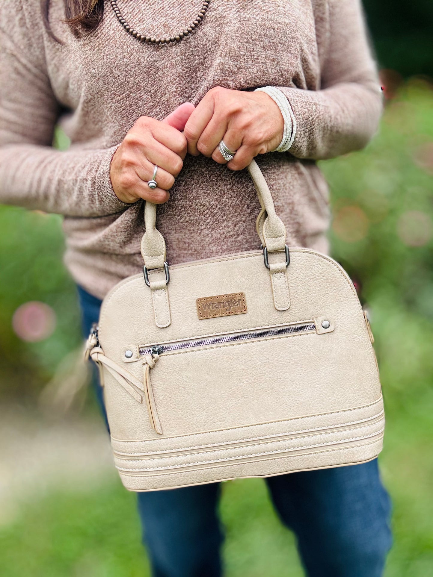 Barrel Satchel Wrangler Purse