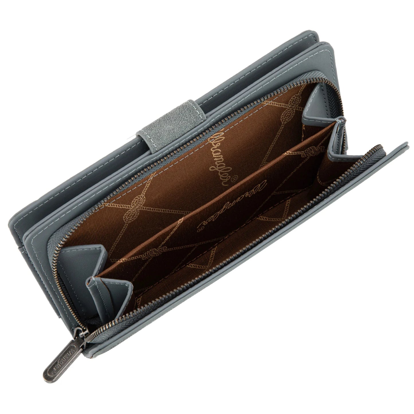Wrangler Western Floral Tooled RFID Wallet