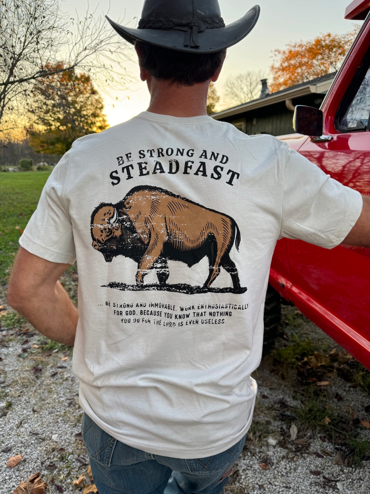 Strong and Steadfast Tee