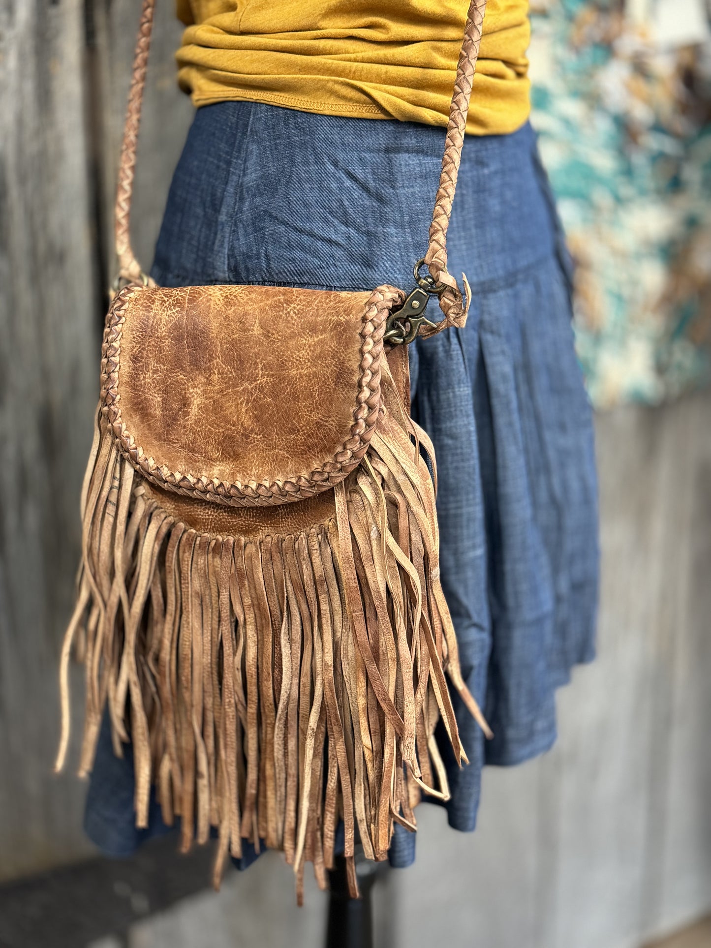 NFR Vegas Crossbody Fringe