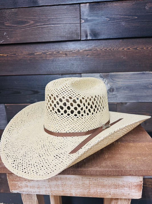 Twisted Weave Natural Hat