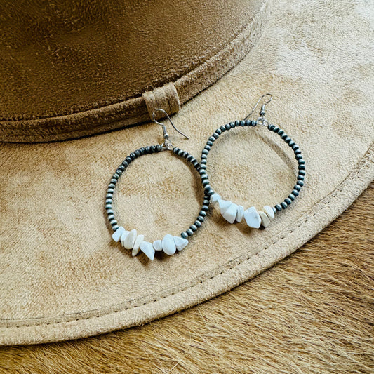Stone Chip Hoops
