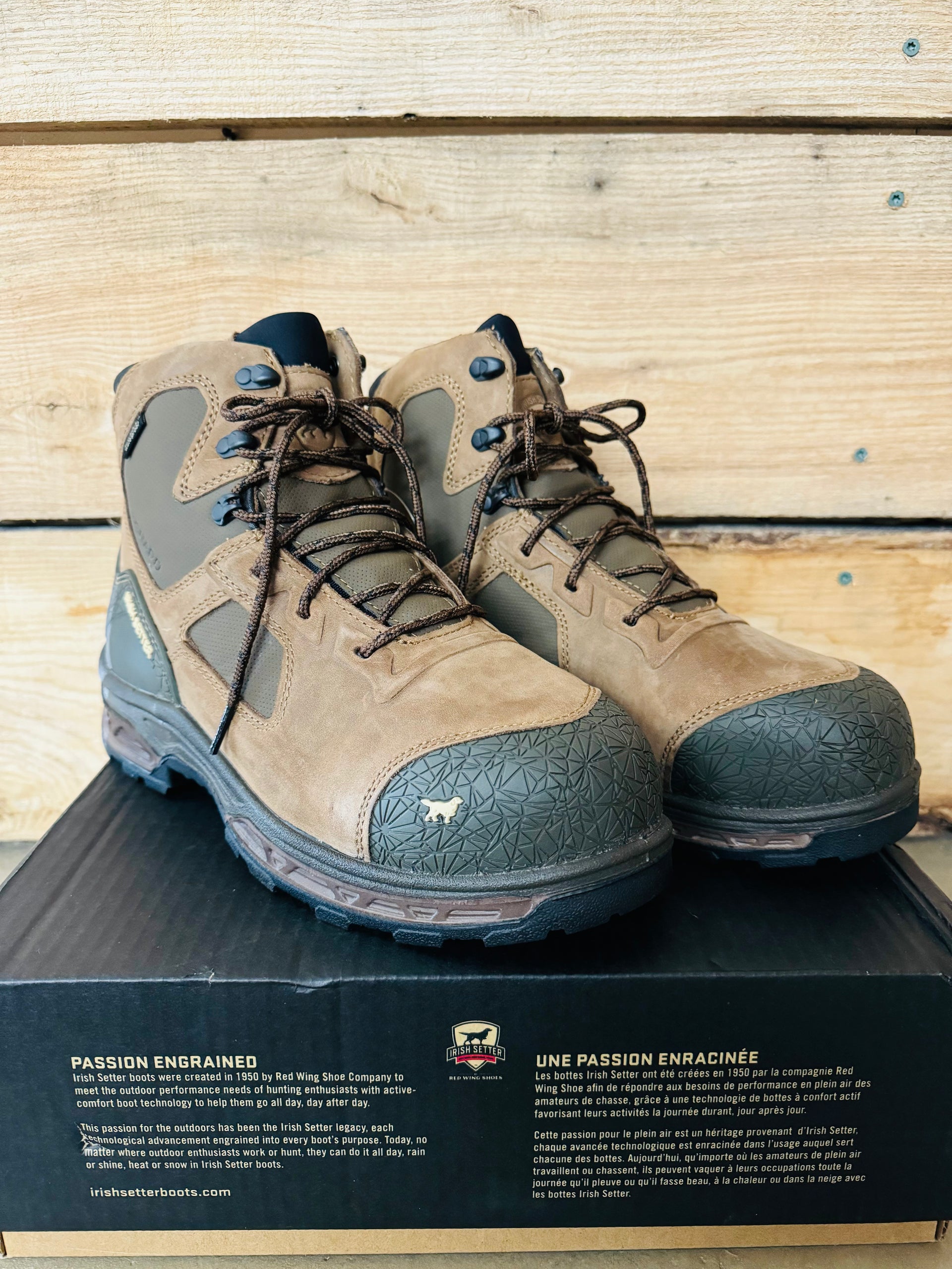 Irish setter 2025 kasota side zip