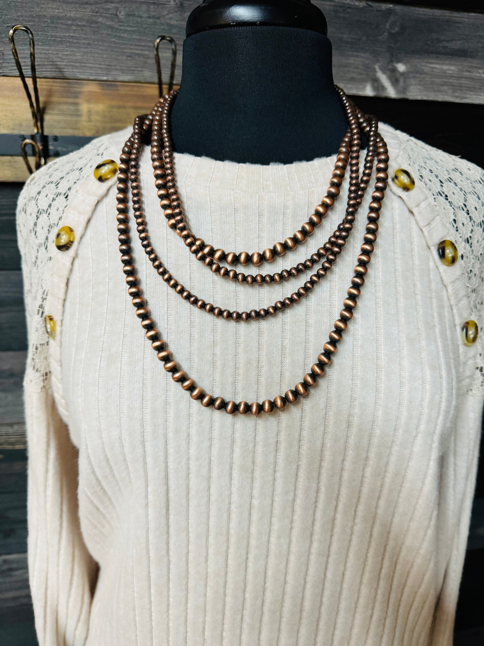 Copper online navajo pearls