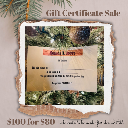 Christmas Gift Certificate