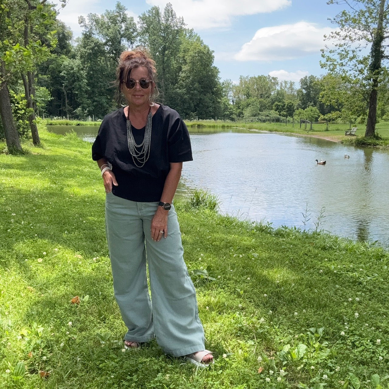 Sage Beach Pants