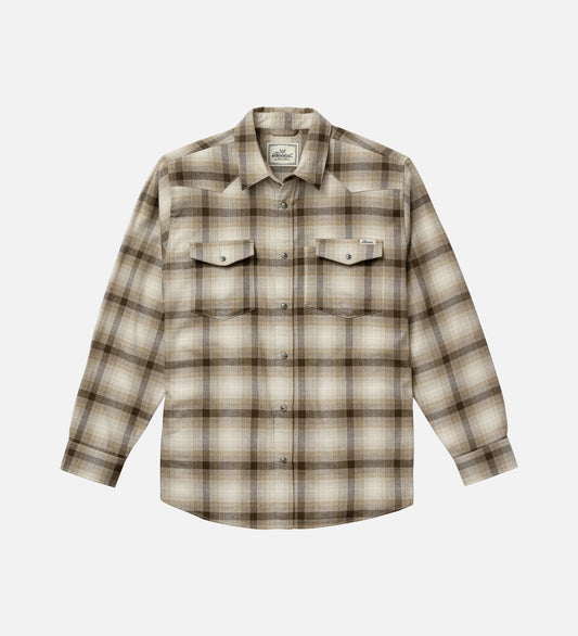 Rugged heritage meets everyday comfort — The Western Flannel Long Sleeve Snap Shirt is built with the kind of comfort and detail that make it an instant favorite. This Western-inspired flannel shirt was built for workdays, weekends, and everything in between. Made from a soft, brushed cotton flannel, it feels broken-in from day one—but tough enough to keep up no matter what you put it through