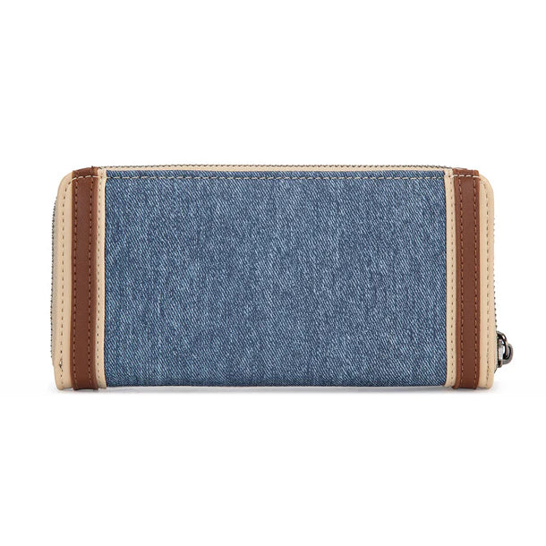 Wrangler Western Chevron W Stitch  Wallet - Jean