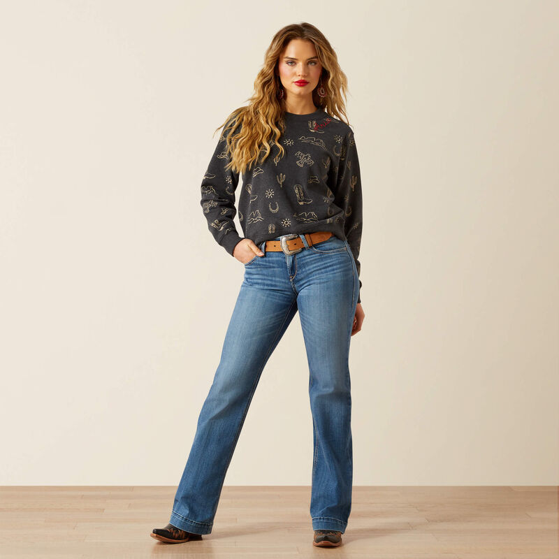 Western Vibes Crewneck