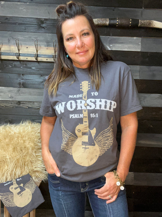 Made to Worship PSALM 95:1 Concert Tee